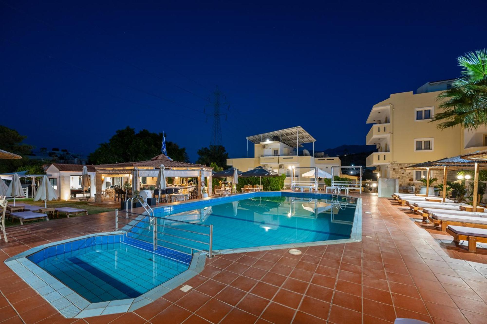 Nikos Apartments Stalida エクステリア 写真
